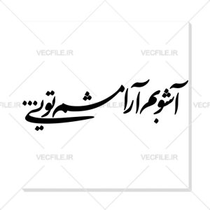 آشوبم شرارم